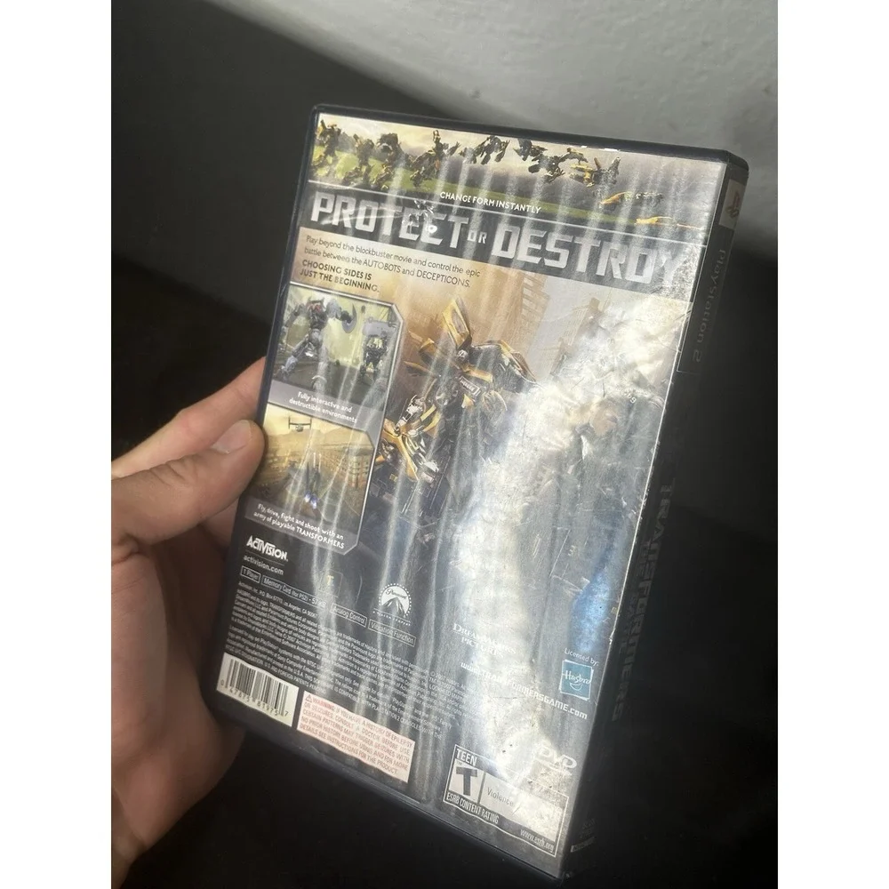 Transformers: The Game PS2 Complete In Box (Sony PlayStation 2, 2007)
